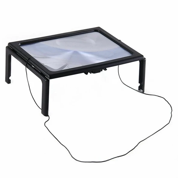 -Led ışıklı Kitap  okuma büyüteç ( Lisinya ) - Resim 3