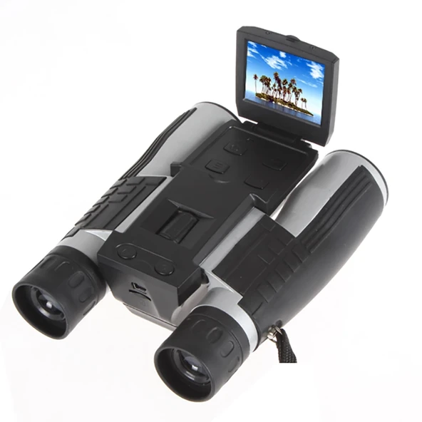 12x32 Zoom Dijital Dürbün Teleskop Kamera 5mp Cmos Sensör 2.0 inc Tft Full Hd 1080 P Dvr Fotoğraf Video Kayıt Usb Dürbün ( Lisinya ) ürün görseli 1