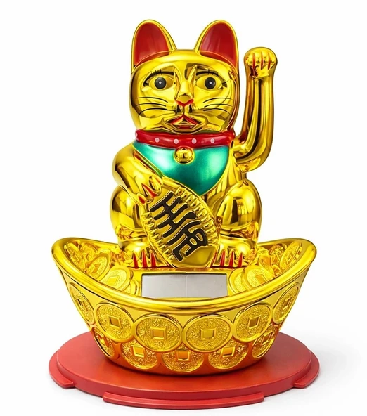 Pati Salayan Şans Kedisi ( Maneki Neko ) Alk2934 ürün görseli 1