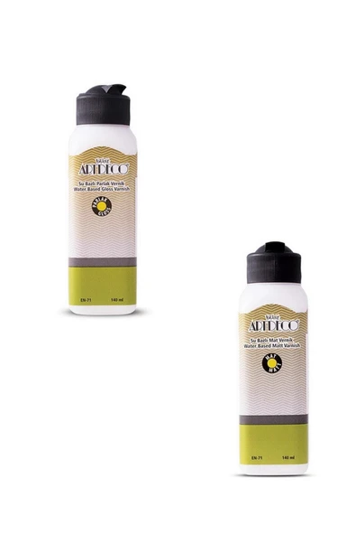 Artdeco Kozme Store - Su Bazlı Vernik Mat Ve Parlak 2 X 140 Ml. ürün görseli 1