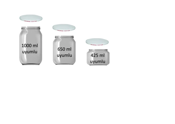 OPTİMUM Kavanoz Kapağı 100 lü ürün görseli 1
