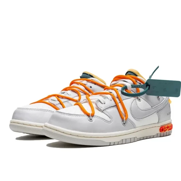 Nike Dunk Low Off-White Lot 44 - Resim 2