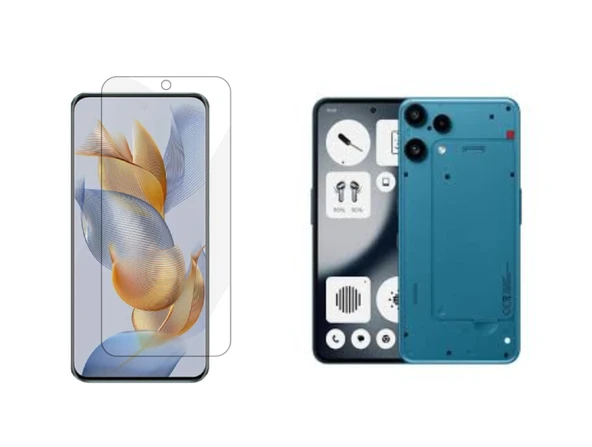 Nothing Phone 3a Lite ile Uyumlu HD Şeffaf 9H Nano Ekran Koruyucu ürün görseli 1