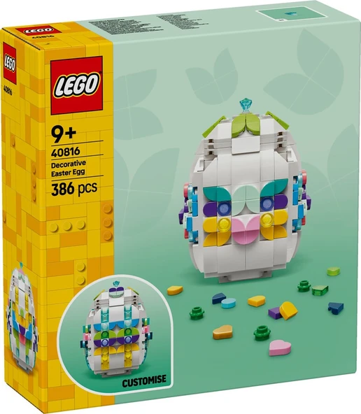 Lego iconic Dekoratif Paskalya Yumurtası 40816 ürün görseli 1