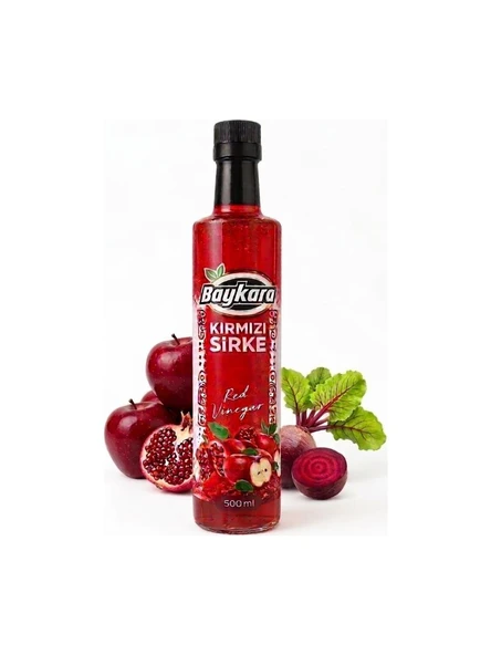 Baykara Kırmızı Sirke 500 ml ürün görseli 1