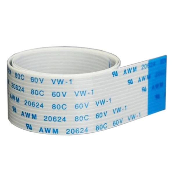 FFC-1.0MM 15 PİN Esnek Kablo 100Cm Ters (Reverse Direction) x 1 Adet (rf058) ürün görseli 1