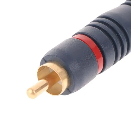 1 RCA Erkek 2 RCA Dişi 25 Cm Anfi Y Kablo, Siyah ürün görseli 1