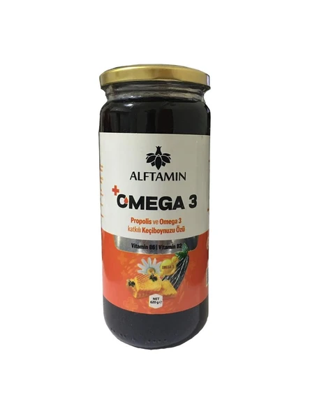 Alftamin Propolis ve Omega 3 Katkılı Keçiboynuzu Özü 620 G ürün görseli 1