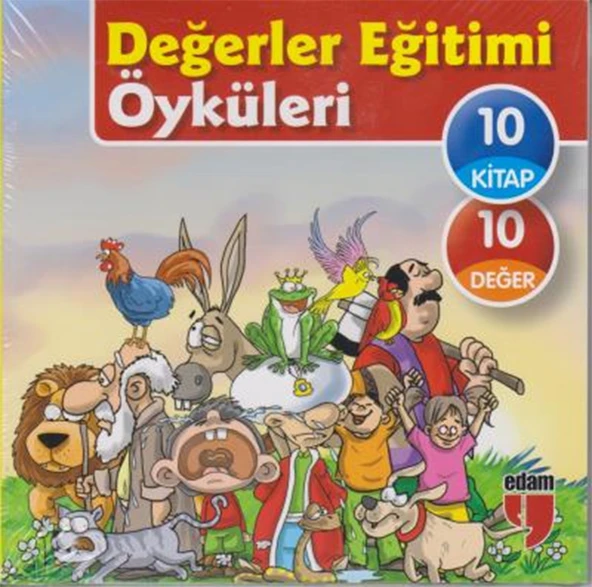 Değerler Eğitimi Öyküleri 10 Kitap ürün görseli 1