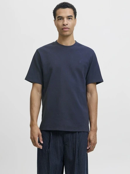 Jack Jones Blaleo Structure Regular Fit Erkek Tişört 12294823 ürün görseli 1