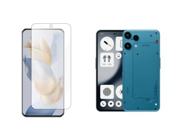 Nothing Phone 3a Lite ile Uyumlu Mat 9H Nano Ekran Koruyucu Parmak İzi Bırakmaz ürün görseli 1
