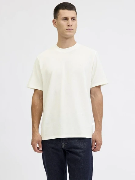 Jack Jones Blaleo Structure Regular Fit Erkek Tişört 12294823 ürün görseli 1