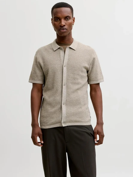 Jack Jones George Regular Fit Triko Erkek Polo Tişört 12288253 ürün görseli 1
