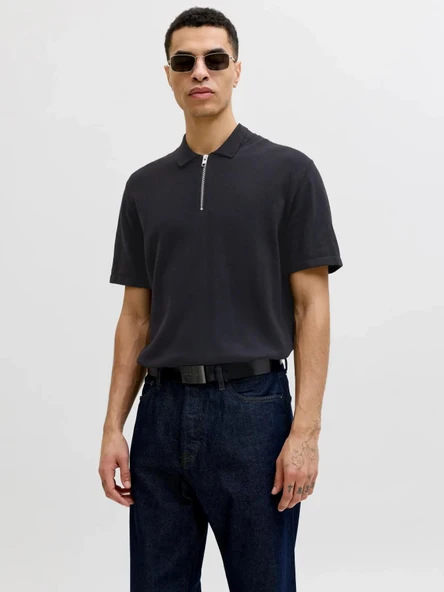 Jack Jones Emıl Regular Fit Triko Erkek Polo Tişört 12288260 ürün görseli 1