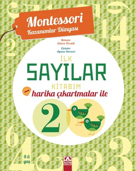 Montessori Kazanımlar Dünyası - İlk Sayılar Kitabım (4-6 yaş) ürün görseli 1
