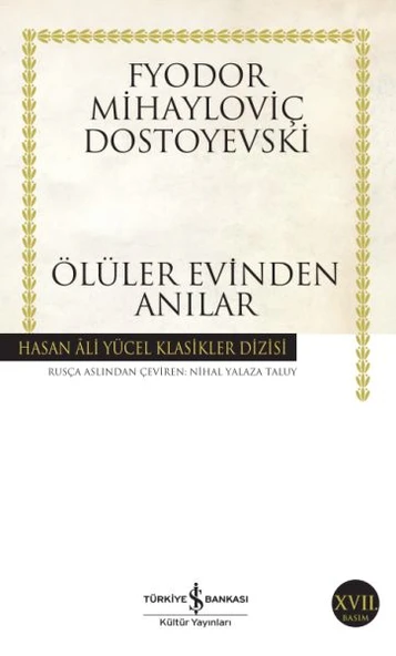 Ölüler Evinden Anılar - Hasan Ali Yücel Klasikleri ürün görseli 1