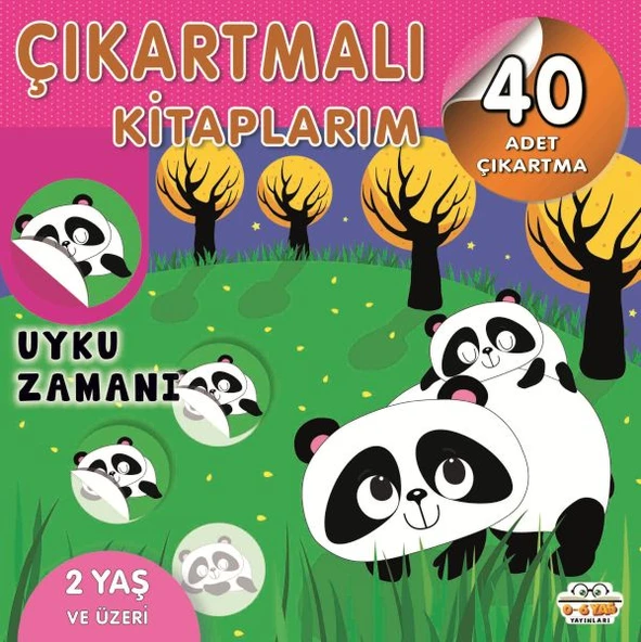 Çıkartmalı Kitaplarım-Uyku Zamanı ürün görseli 1