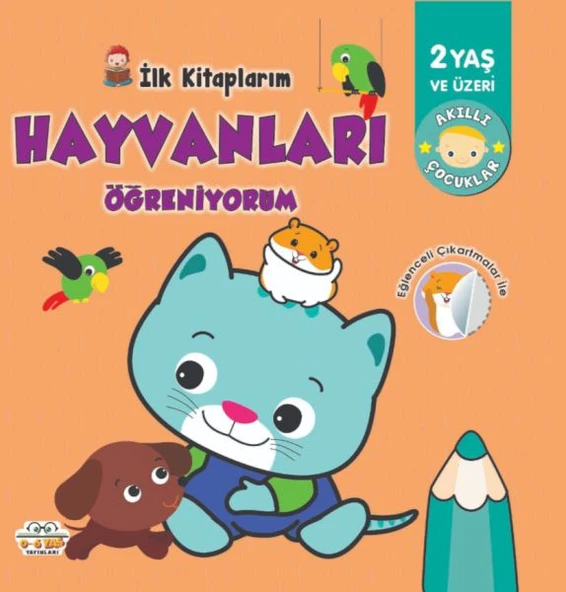 İlk Kitaplarım-Hayvanları Öğreniyorum - 0-6 Yaş Yayınları ürün görseli 1