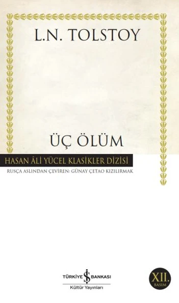 Üç Ölüm - Hasan Ali Yücel Klasikleri ürün görseli 1