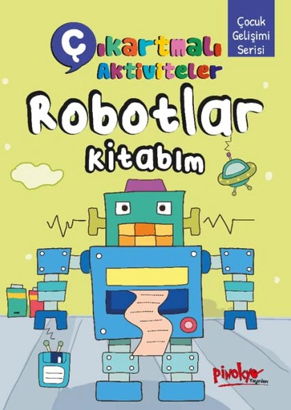 Çıkartmalı Aktiviteler Robotlar Kitabım ürün görseli 1