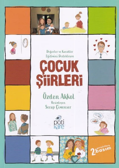 Değerler ve Karakter Eğitimini Destekleyen Çocuk Şiirleri ürün görseli 1