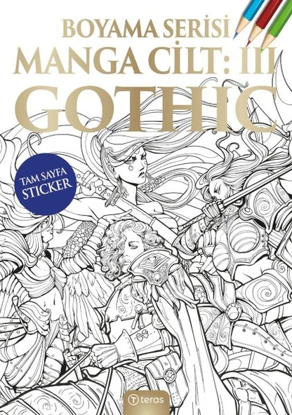 Manga Boyama Cilt III Gothic ürün görseli 1