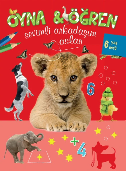 Oyna Öğren Sevimli Arkadaşım Aslan 6 Yaş Üstü ürün görseli 1