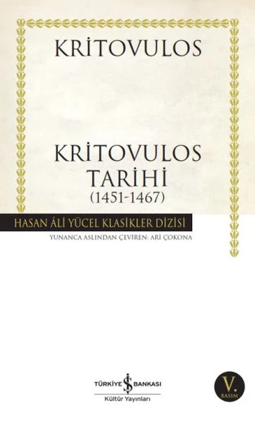 Kritovulos Tarihi (1451-1467) - Hasan Ali Yücel Klasikleri ürün görseli 1