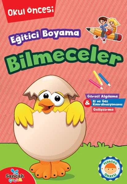 Eğitici Boyama - Bilmeceler ürün görseli 1