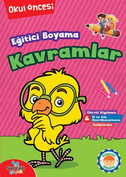 Eğitici Boyama - Kavramlar ürün görseli 1