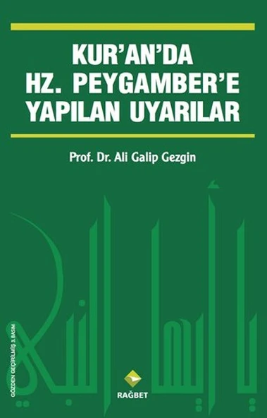 Kur'an'da Hz.Peygamber'e Yapılan Uyarılar ürün görseli 1