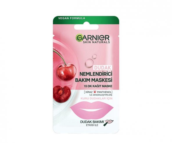 Garnier Dudak Nemlendirici Bakım Maskesi ürün görseli 1