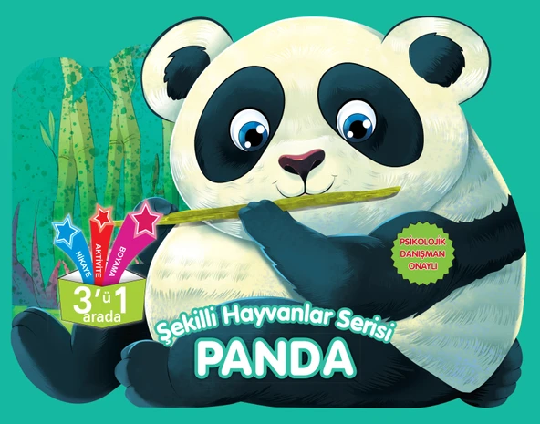 Şekilli Hayvanlar Serisi - Panda ürün görseli 1