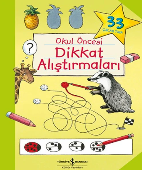 Okul Öncesi Dikkat Alıştırmaları ürün görseli 1