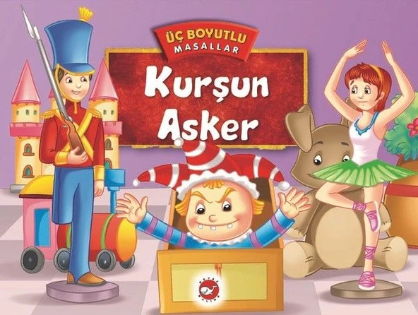 Üç Boyutlu Masallar - Kurşun Asker (Ciltli) ürün görseli 1