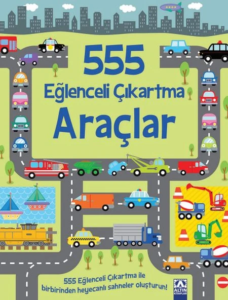 555 Eğlenceli Çıkartma - Araçlar ürün görseli 1