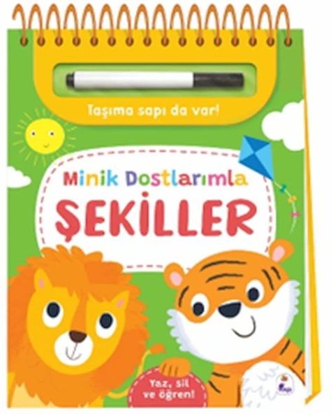 Minik Dostlarımla Şekiller – Yaz, Sil ve Öğren ürün görseli 1