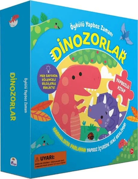Öykülü Yapboz Zamanı - Dinozorlar ürün görseli 1