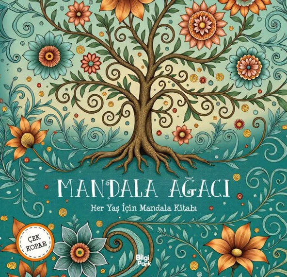 Mandala Ağacı – Her Yaş İçin Mandala - Çek Kopar ürün görseli 1