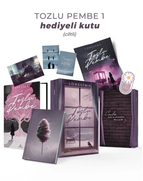 Tozlu Pembe 1 – Ciltli Hediyeli Kutu ürün görseli 1