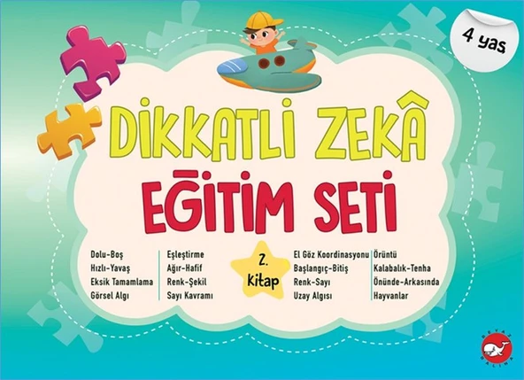 Dikkatli Zekâ Eğitim Seti 2. Kitap (4 Yaş) ürün görseli 1