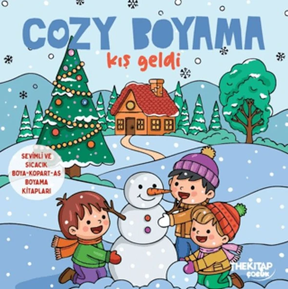 Cozy Boyama - Kış Geldi ürün görseli 1