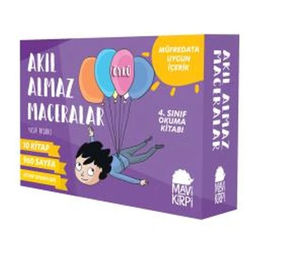 Akıl Almaz Maceralar 4. Sınıf Seti (10 Kitap) ürün görseli 1