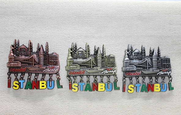Sarkaçlı İstanbul Temalı Magnet Alk4305 ürün görseli 1