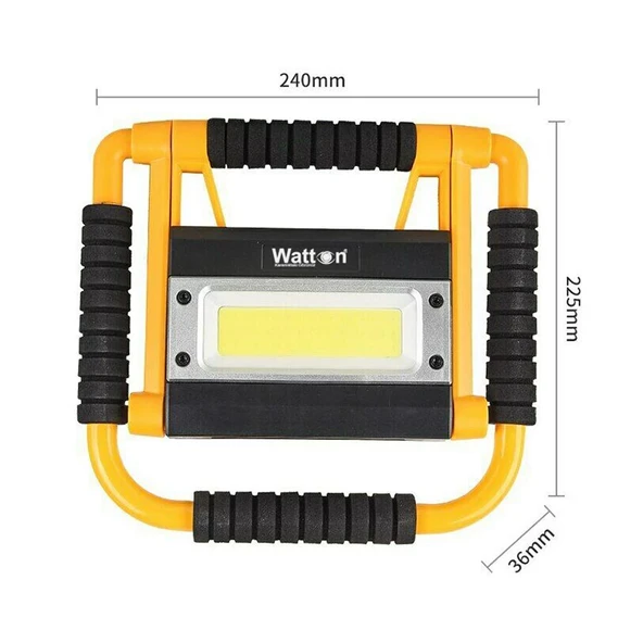 1300 Lümen Güçlü Aydınlatma Wt-328 - Resim 2