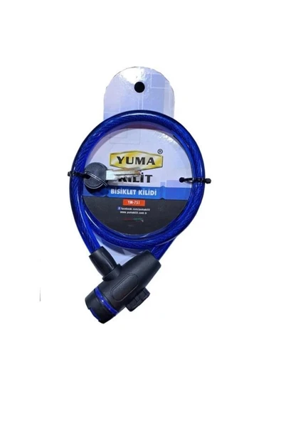 Yuma Ym-751 80 Cm 12 Mm Bisiklet Kilidi ürün görseli 1