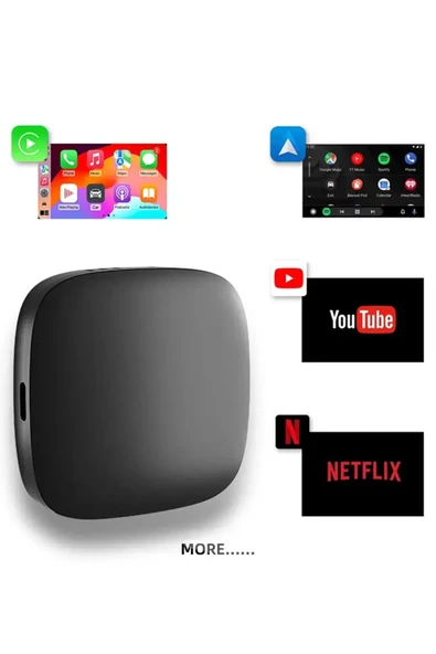 Wireless Carplay Android Araba 4 Çekirdekli Akıcı Fullhd 1080p Wifi 2.4/5g 2gb/32gb ürün görseli 1