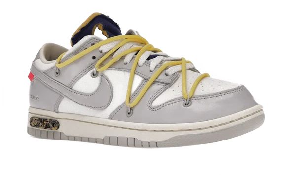 Nike Dunk Low Off-White Lot 27 - Resim 5