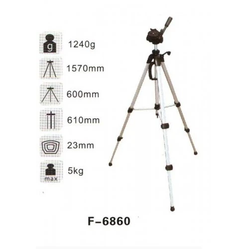 1570 Mm Tripod 3yönlü Profesyonel Süper Kalite - Resim 7