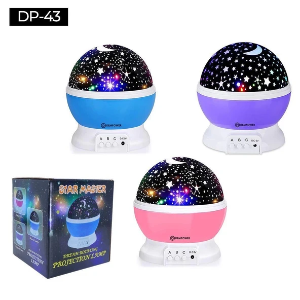 Star Master Gece Lambası Dönerli ürün görseli 1